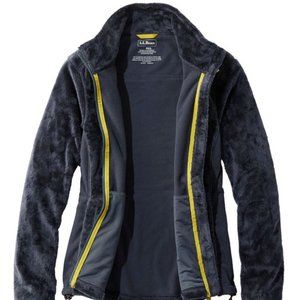 L.L. Bean Women's Luxe Fleece Jacket (2X Plus - Navy)